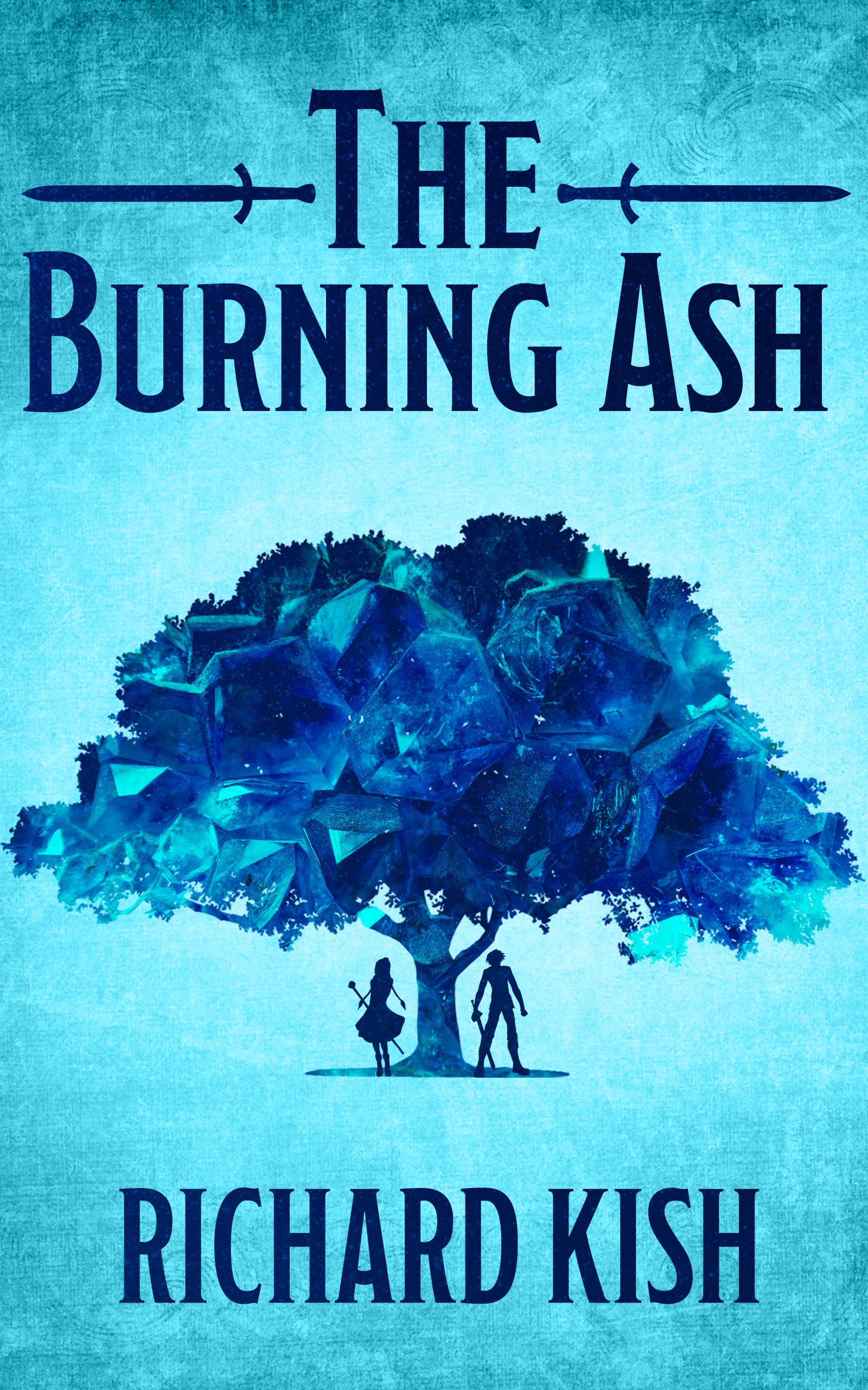The Front Cover of The Burning Ash - Footer